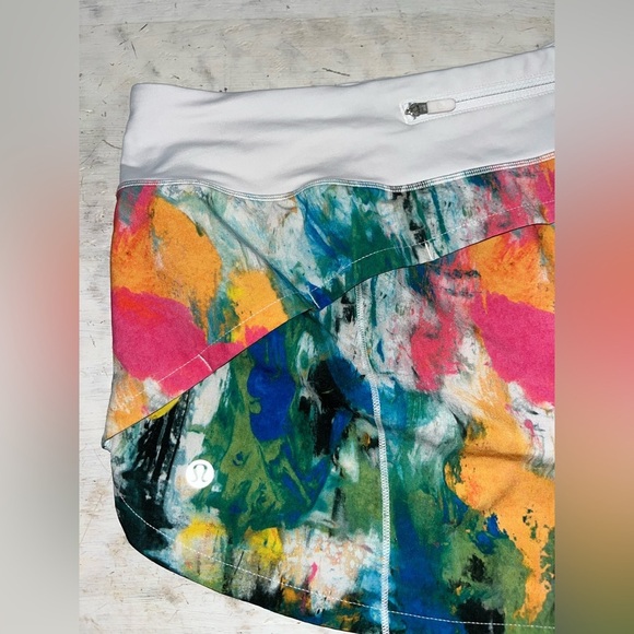 Lululemon Speed Up Low-Rise Lined Short 2.5"
White Multi / White | Size 12 - Picture 5 of 10